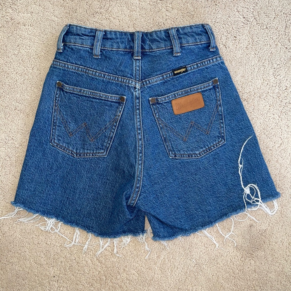 Wrangler Women's Blue Denim Shorts